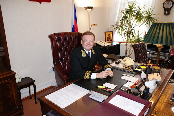 Russian ambassador summoned by UK government