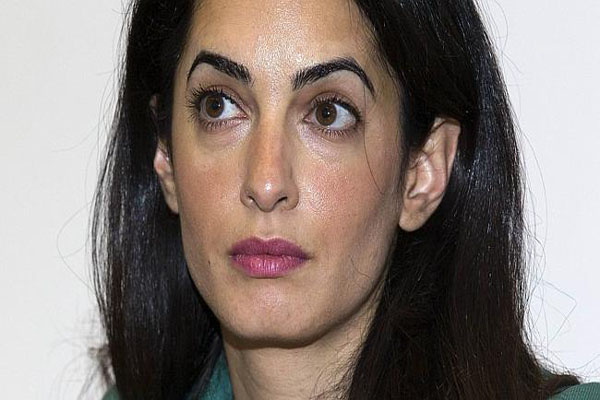 Amal Alamuddin Lays Down the Law on Jailing Journalists in Egypt