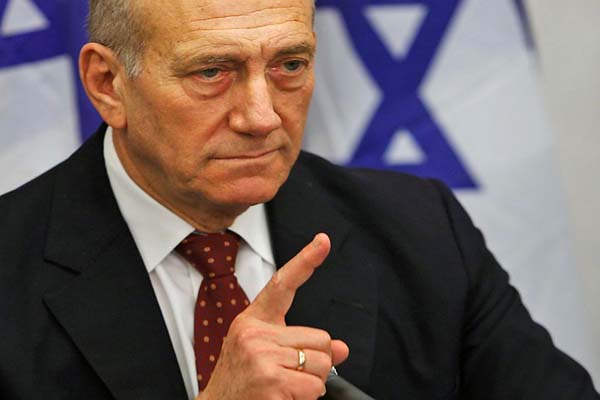 Ehud Olmert, 'Israel has 'declared war' on US govt'