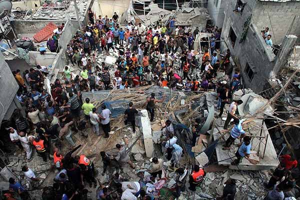 Gaza rescuers extract bodies, death toll rises to 1886