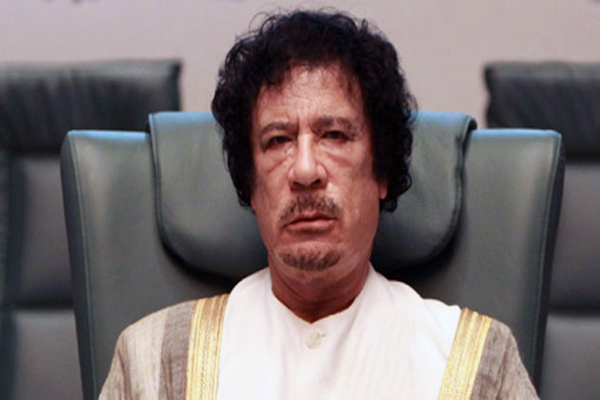 Gaddafi claimed to still be alive