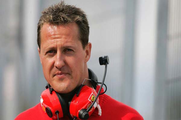 Schumacher's condition shows slight improvement