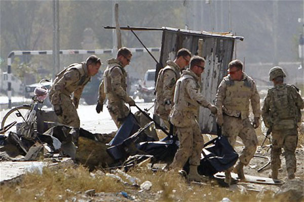 NATO convoy attacked in Kabul