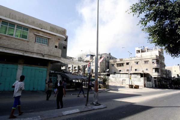 Rocket intercepted over Tel Aviv