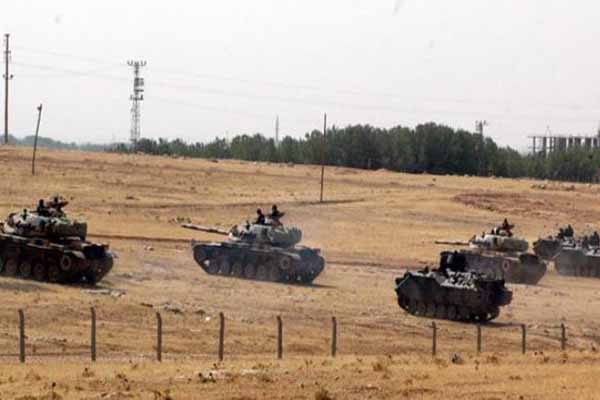 Turkey launches military exercise near Syrian border