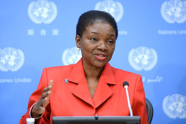 UN chief Valerie Amos presses for