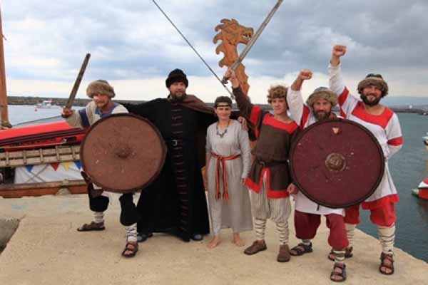 Vikings arrive on Turkish coast
