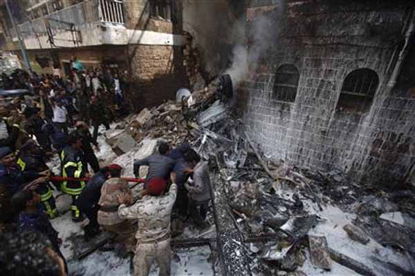 Deadly warplane crash in Yemen