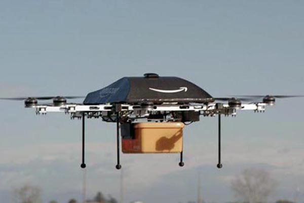 Amazon testing delivery with drones