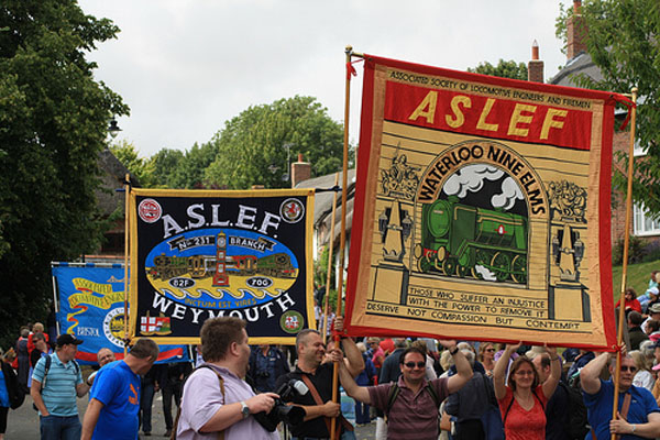 Customer advice during unnecessary ASLEF strike action