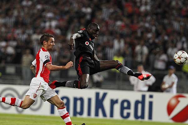 Besiktas draws 0-0 with Arsenal