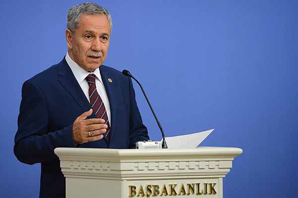Turkey's new government and PM ready by September 1, Bulent Arinc