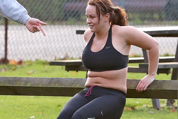 The amazing weight loss of Chanelle Hayes