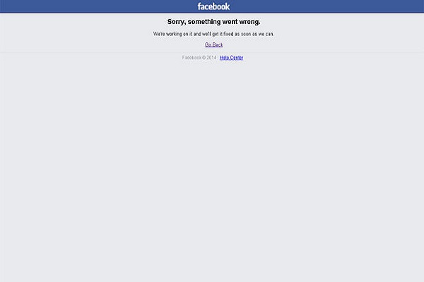 Does Facebook has got a technical problem