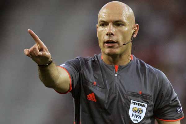 Referee Howard Melton Webb retires