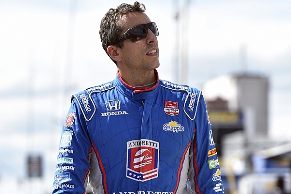 Justin Wilson after his bad crash