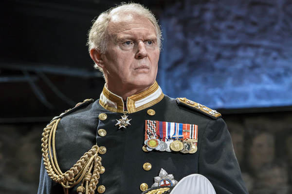 The full cast are assembled as rehearsals begin for the West End transfer of 'King Charles III'