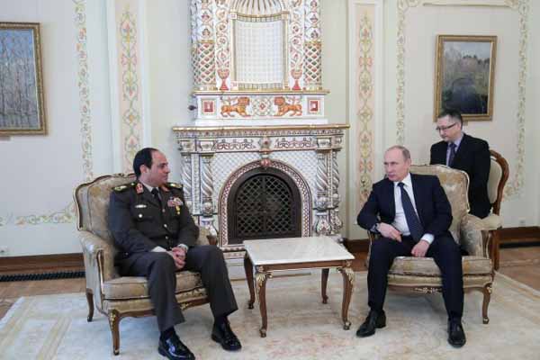 Putin and Sisi discuss Gaza developments