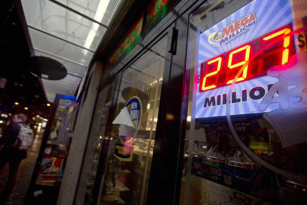 U.S. Mega Millions lottery up to $400 million