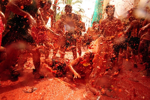 La Tomatina festival