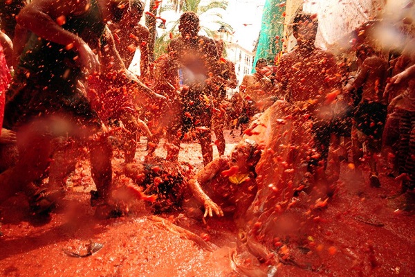 La Tomatina festival