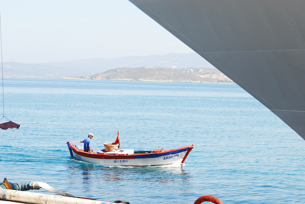 Turkish fishermen hear the call of the sea