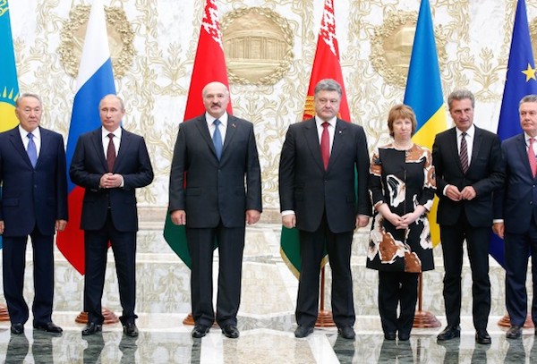 On headway on Ukraine after five-hour Minsk summit