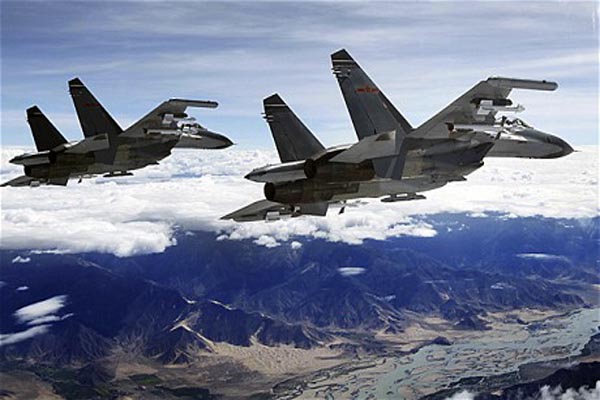 China sends warplanes over to Senkaku islands