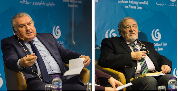 Prof. Ilber Ortayli and Prof. Vahdettin Engin in The London Book Fair