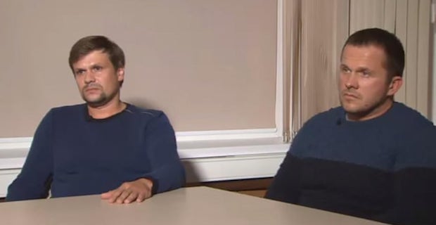 Salisbury poisoning suspects appear on Russian TV