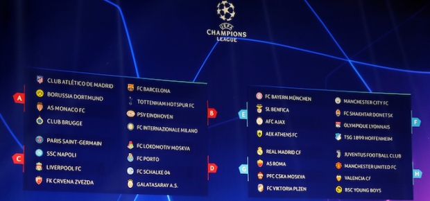 UEFA Champions League round of 16 draw set for Monday