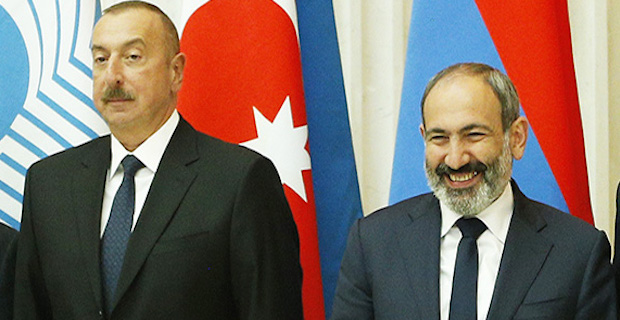 Azerbaijani president, Armenian premier meet in Davos