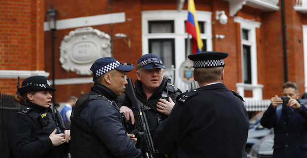 UK police arrest WikiLeaks founder Julian Assange