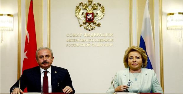 Russian, Turkish head of parliaments meet in Moscow