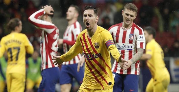 Barcelona beat Atletico, La Liga sees tense title race