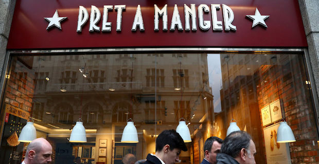 Pret A Manger to shut 30 shops and cut 1000 jobs, UK latest