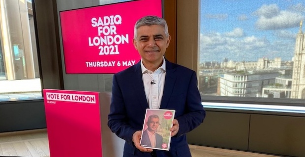 Khan says he will help London's recovery, young people's job prospects and keep improving city's air quality