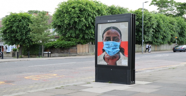 Art from Studio Lock down takes to the streets of Enfield