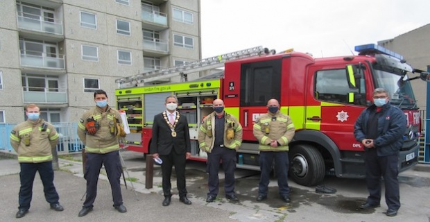 London Fire Brigade firefighters undertake crucial operational training in high-rise building