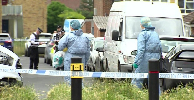A 15-year-old boy has been arrested after a teenager was stabbed to death at a house in south London.