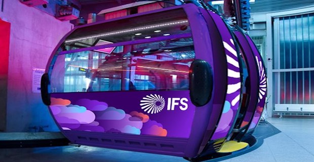 Technology company IFS will sponsor the London Cable Car for a minimum of two years