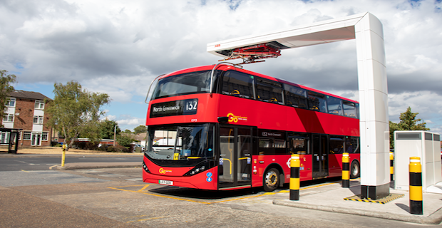 New rapid, wireless bus charging technology introduced as part of the capital’s journey to zero emission