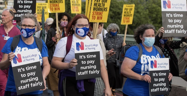 UK Nurses hold biggest strike in NHS history
