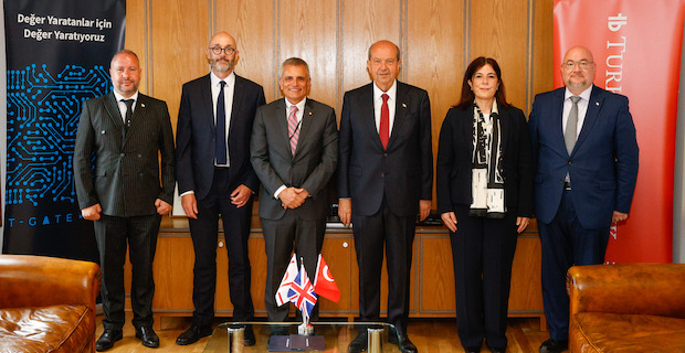 TRNC President Tatar visited TurkishBank UK’s offices during his London trip