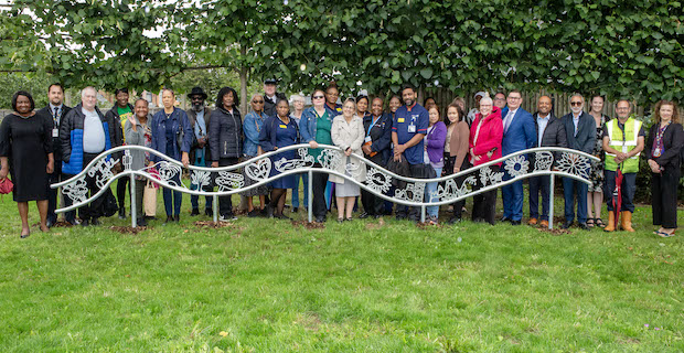 New COVID 19 Memorial Garden opens in Edmonton Green