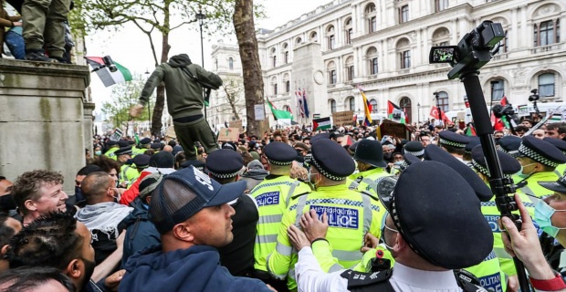 UK police chief defends force’s decision not to arrest chanters of ‘jihad’ at anti-Israel protest