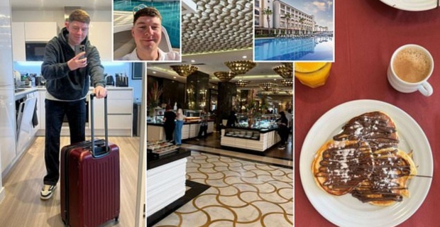 British Josh Kerr has moved from Manchester into an all-inclusive five-star resort in Turkey