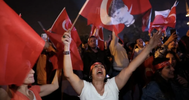 President Erdogan promised supporters his party would learn its lessons from the defeat