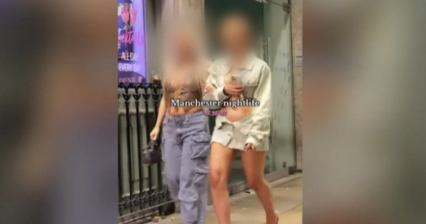The women were filmed without their knowledge! Manchester nightlife videos