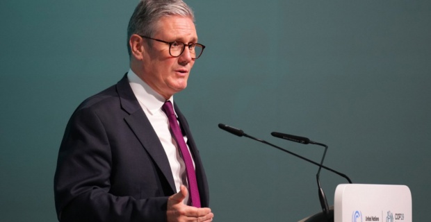 British premier pledges 81% emissions cut by 2035 at UN climate conference